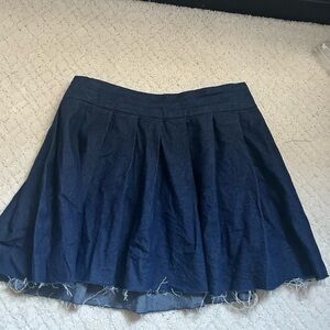 ZARA JEAN MINI SKIRT